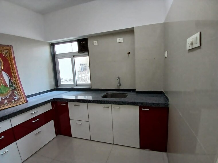 Kitchen, rosa-bella 2 Bedroom 1050 Sq.Ft. Apartment In Ghodbunder Road Thane 9330112