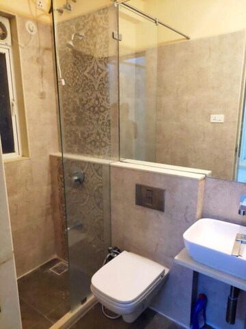 Bathroom in 2 BHK Apartment at Seven Bungalow, Andheri West – for Rent