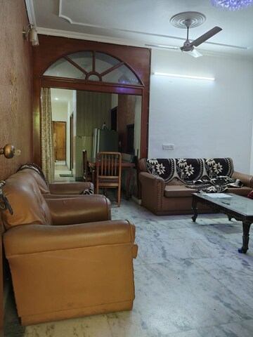 Living Room in 2 BHK Builder Floor at Malviya Nagar – for Rent