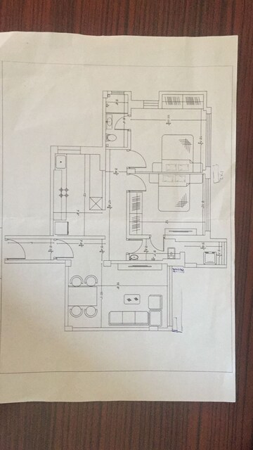 Floor Plan in 2 BHK Apartment at Andheri West – for Rent