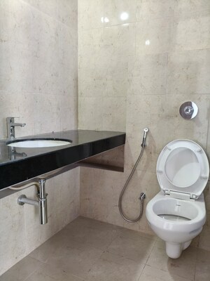 Bathroom in 3 BHK Apartment at Truspace Prima Angulus, Balewadi – for Rent