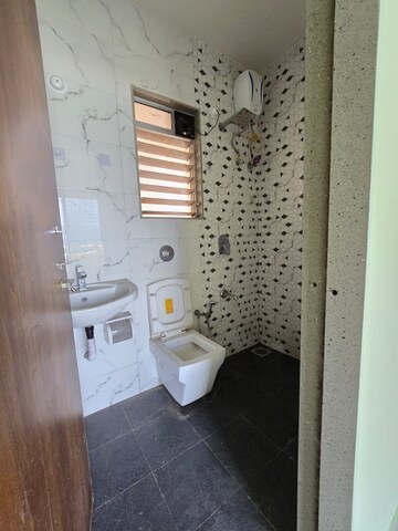 Bathroom in  Office Space in IT/SEZ at New Technocity CHS, T.T.C. Industrial Area – for Rent