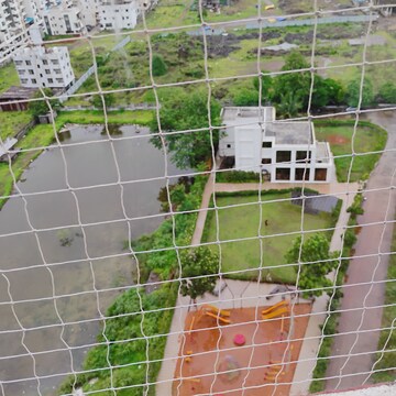 Balcony in 2 BHK Apartment at Ratan Neptune, Hadapsar – for Rent