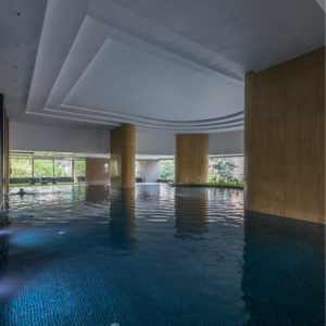 Parking in 4 BHK Apartment at Dharvesh Pearl Heights, Govind Dham – for Sale