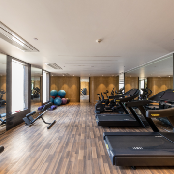 Gym in 4 BHK Apartment at Dharvesh Pearl Heights, Govind Dham – for Sale
