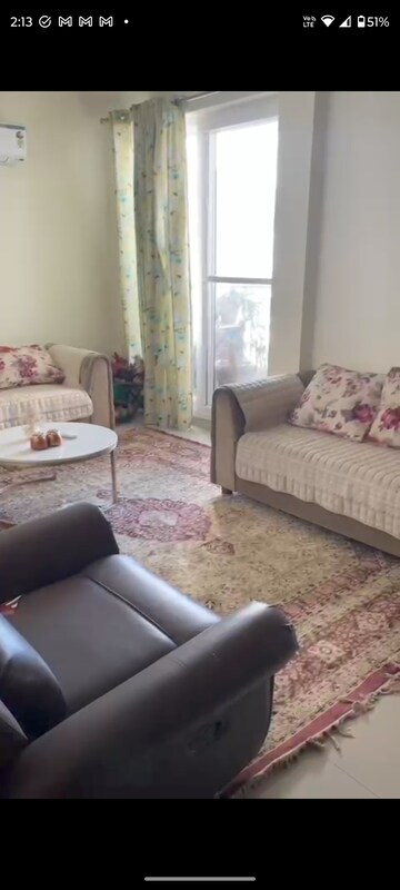 Living Room in 3 BHK Apartment at NK Sharma Savitry Greens, Lohgarh – for Rent
