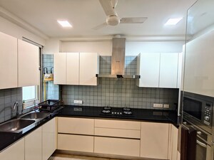 Kitchen in 3 BHK Builder Floor at Greater Kailash I – for Rent