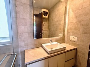 Kitchen in 3 BHK Builder Floor at Greater Kailash I – for Rent