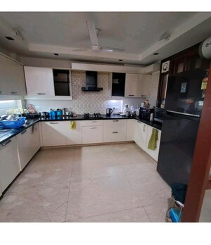 Kitchen in 4 BHK Builder Floor at Sukhdev Vihar – for Sale