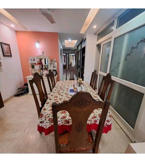 Living Room in 4 BHK Builder Floor at Sukhdev Vihar – for Sale