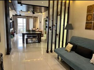 Living Room in 3 BHK Apartment at Aparna Sarovar Zicon, Nallagandla – for Rent
