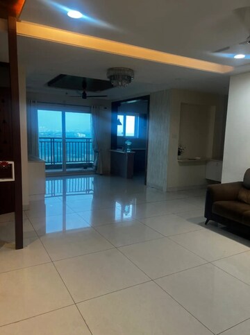 Living Room in 3 BHK Apartment at Aparna Sarovar Zenith, Nallagandla – for Rent