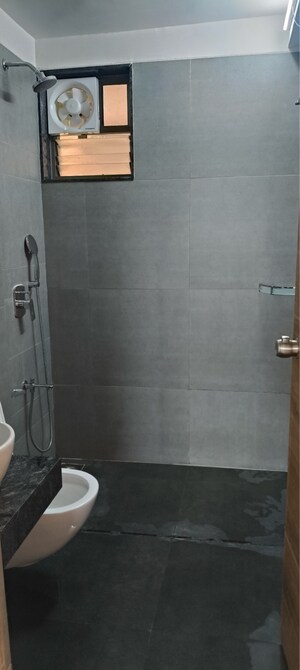 Bathroom in 3.5 BHK Apartment at Shantigram – for Rent
