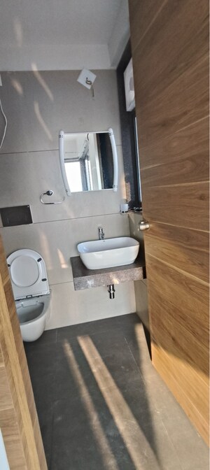 Bathroom in 3.5 BHK Apartment at Shantigram – for Rent