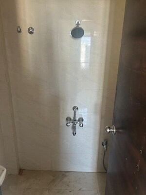Bathroom in 1 BHK Apartment at DGS Sheetal Tapovan, Malad East – for Rent