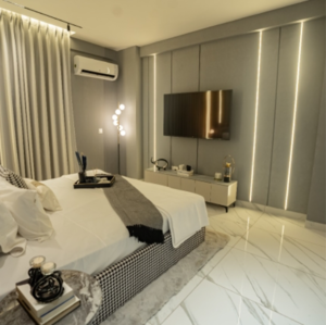 Master Bedroom in 3 BHK Apartment at Aura Gazania, High Ground – for Sale