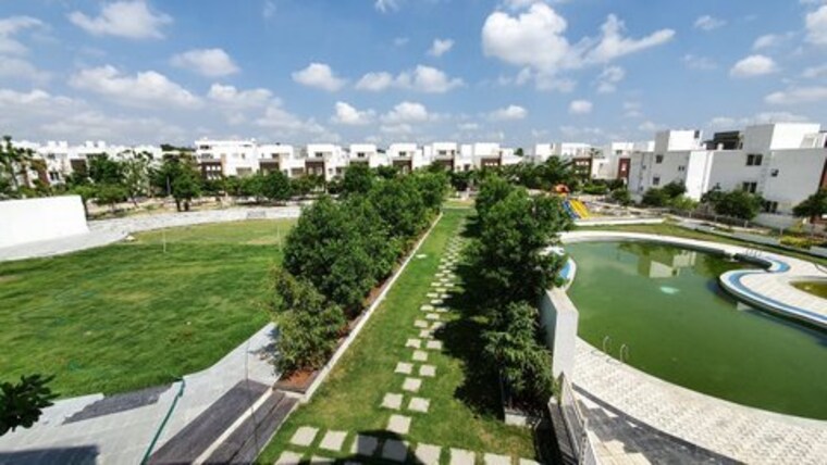 Garden, modi-villa-orchids 3 Bedroom 1224 Sq.Ft. Villa In Kowkoor Hyderabad 9330379