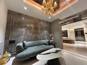 Living Room in 3.5 BHK Apartment at Pranava One Hyderabad, Somajiguda – for Rent