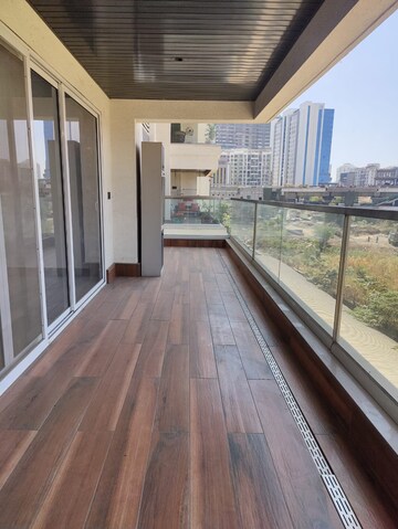 Balcony in 3 BHK Apartment at Bhandari 43 Privet Drive, Balewadi – for Rent