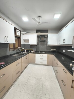 Kitchen in 3 BHK Builder Floor at Chittaranjan Park – for Rent