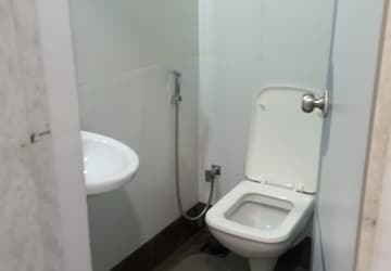 Bathroom in  Office Space at Piramal Tower, Lower Parel – for Rent