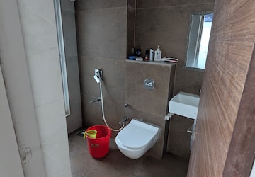 Bathroom in 3 BHK Apartment at Dotom Isle, Malad West – for Rent