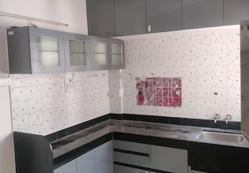 Kitchen in 2 BHK Apartment at Spring Glory Co-Operative Society, Kharadi – for Rent