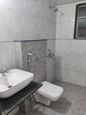 Bathroom in 2 BHK Apartment at Rohan Abhilasha, Wagholi – for Rent