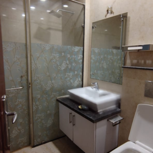 Kitchen in 3.5 BHK Builder Floor at Shivalik Colony – for Sale