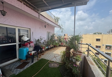 Balcony in 4 BHK Apartment at Reliance Sion, Shaikpet – for Sale