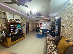 Living Room in 4 BHK Apartment at Reliance Sion, Shaikpet – for Sale