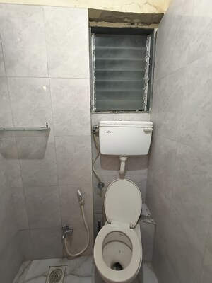 Bathroom in 1 RK Apartment at Khar West – for Rent