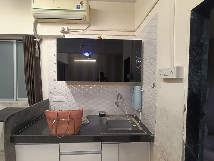 Kitchen, khar west 1 RK 250 Sq.Ft. Apartment In Khar West Mumbai 9330666