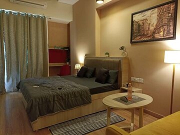 Living Room in Studio Apartment at Gaur City Center, Sector 4 Greater Noida – for Rent