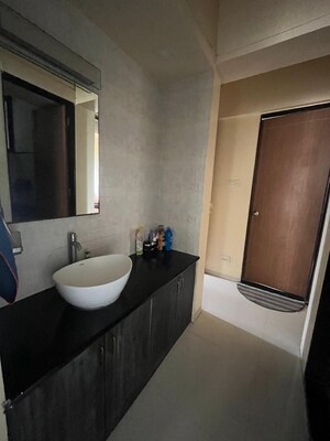 Bathroom in 2 BHK Apartment at Icon Windsor Residency, Balewadi – for Rent