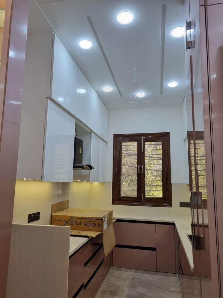 Kitchen, palm-residency-chhatarpur 2 Bedroom 1000 Sq.Ft. Builder Floor In Chattarpur Delhi 9330710