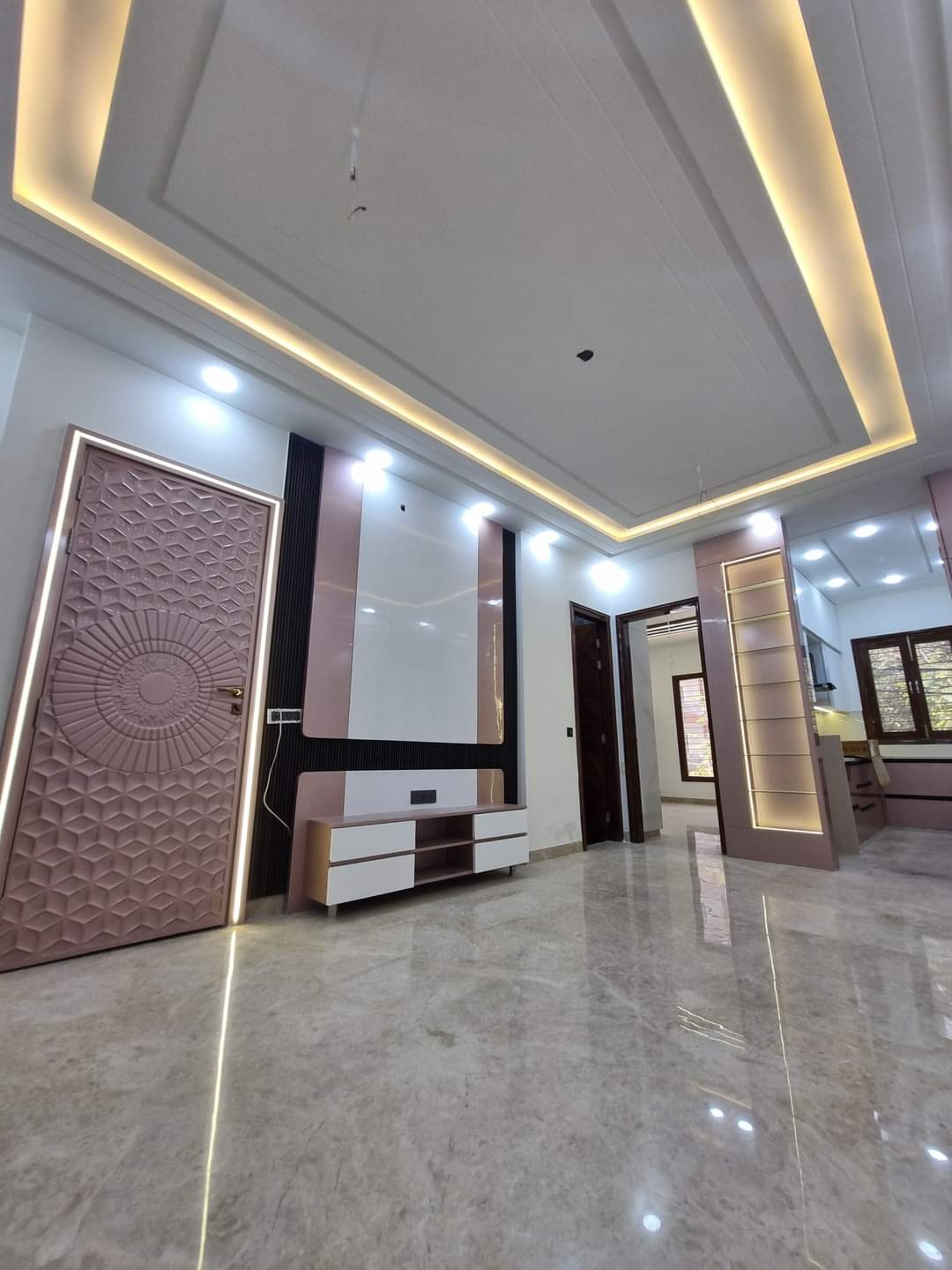 2 BHK + Servant Room Builder Floor For Rent in Palm Residency Chhatarpur
