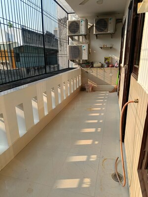 Balcony in 4 BHK Builder Floor at Uppal Southend, Sector 49 – for Rent