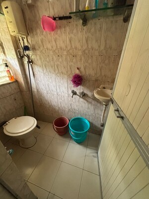 Bathroom in 1 RK Apartment at Bandra West – for Rent