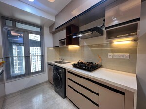 Kitchen in 3 BHK Apartment at Oberoi Sky City, Borivali East – for Rent
