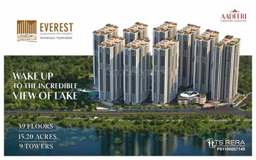 2 BHK Apartment – Exterior View View at Aaditri Everest, Ameenpur - for Sale