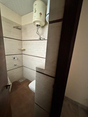 Bathroom in 3 BHK Apartment at Prem Bansal Sapphire Court, Patiala Road – for Rent