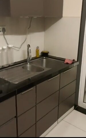 Kitchen in 3 BHK Apartment at Runwal Elegante, Andheri West – for Rent