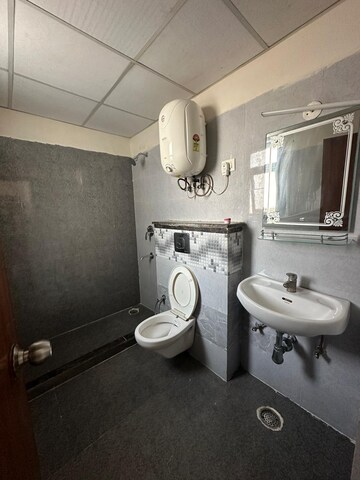Bathroom in 3 BHK Apartment at NK Savitry Enclave, Vip Road – for Rent