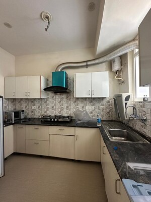 Kitchen in 3 BHK Apartment at NK Savitry Enclave, Vip Road – for Rent
