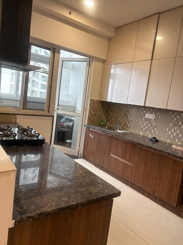 Kitchen in 3 BHK Apartment at SNN Clermont, Hebbal – for Rent