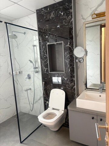Bathroom in 3 BHK Apartment at SNN Clermont, Hebbal – for Rent