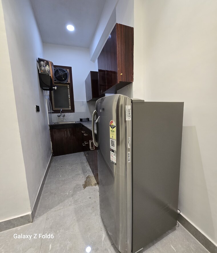 Kitchen, chattarpur 1 Bedroom 480 Sq.Ft. Builder Floor In Chattarpur Delhi 9330838