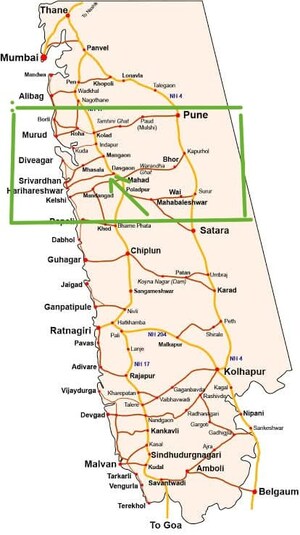  Plot – Map Location View at Mangaon - for Sale