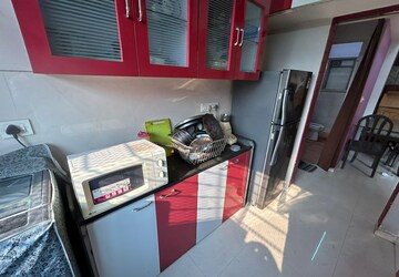 Bedroom in 1 BHK Apartment at Soham Parijat Gardens, Ghodbunder Road – for Rent